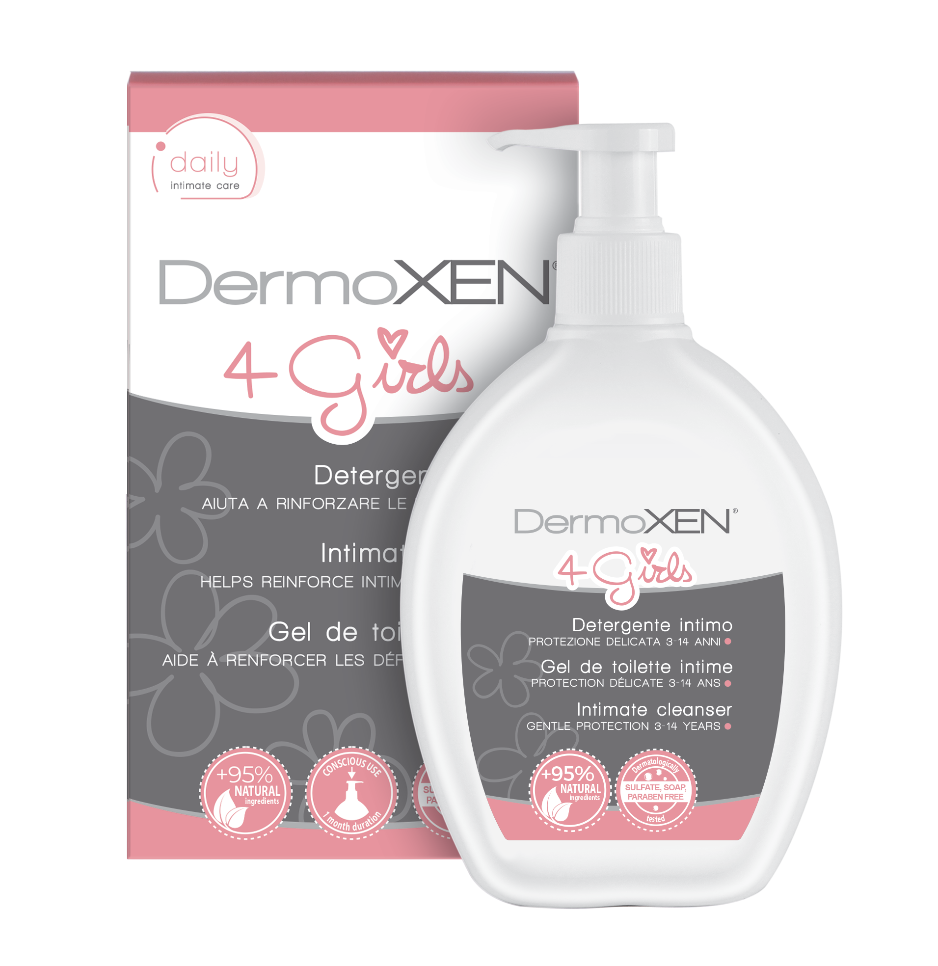 Dermoxen 4 Girlsκαθαριστικό ευαίσθητης περιοχής